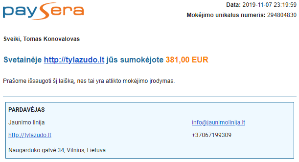 Euroleague2019 payment