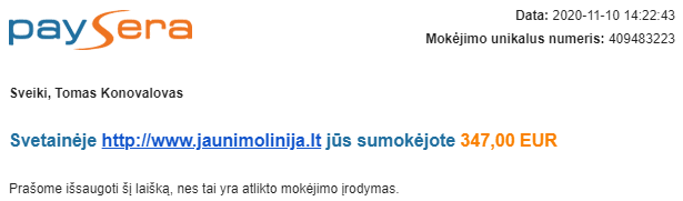 Euroleague2020 payment